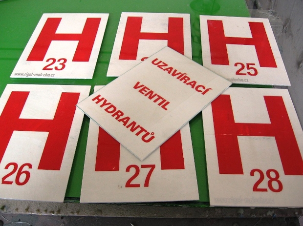 Speciální značení pro Hasičský záchranný sbor