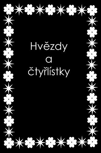 Hvězdy a čtyřlístky rámeček na foto II-5