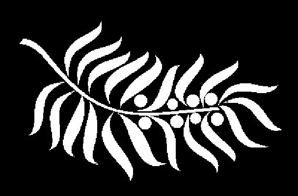 Větev 3 Ozdobný dekorační prvek na pietní desku III-26