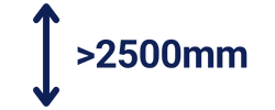 Stanice 2500mm tzn. složená sestava z více dílů